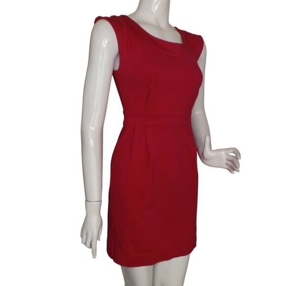 MARC MARC JACOBS Dress, XS, Berry/Magenta, Short, Cut out back, Sleeveless - Picture 3 of 15